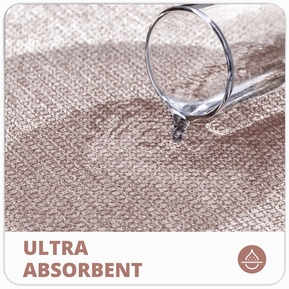 Bath Mat Ultra Thin Bathroom Runner Rugs (12 Sq Ft)