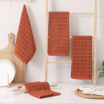 100% Cotton Terry Kitchen Dish Cloths (12 Count)