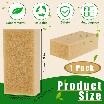 1 Pcs Reusable Soot Eraser Sponge for Dry Cleaning