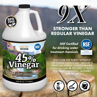 45% Concentrated Vinegar (128 Fl Oz)