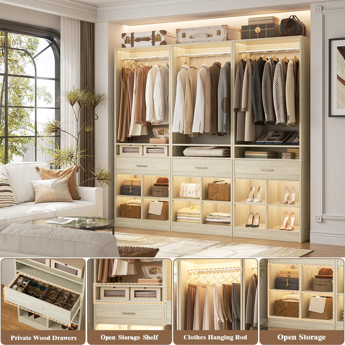 100" Closet System