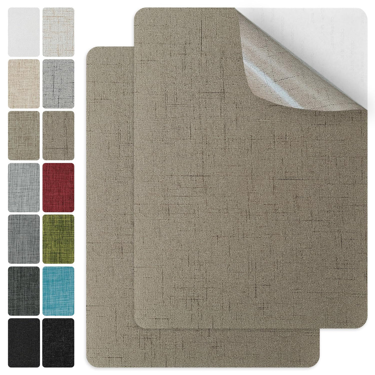 2Pcs Linen Repair Patches (2 Count)