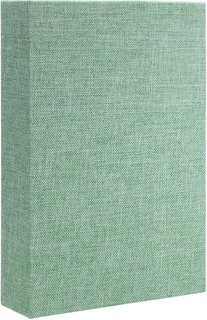 uxcell Decorative Books, 8.7 x 5.9 Linen Fake Books for Decoration Faux Decor Book for Modern Aesthetic Home Office Coffee Table Shelf Desktop Display, Green