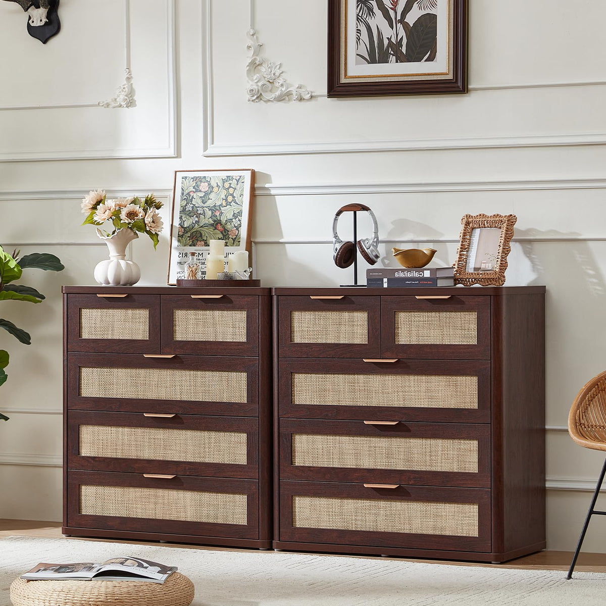 Rattan Dresser for Bedroom