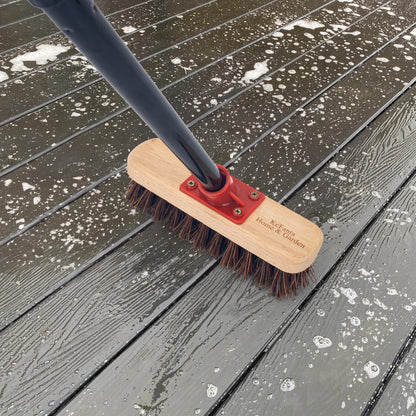 Deck Brush with Long Handle