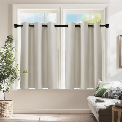 Cream RV Curtains for Camper Windows