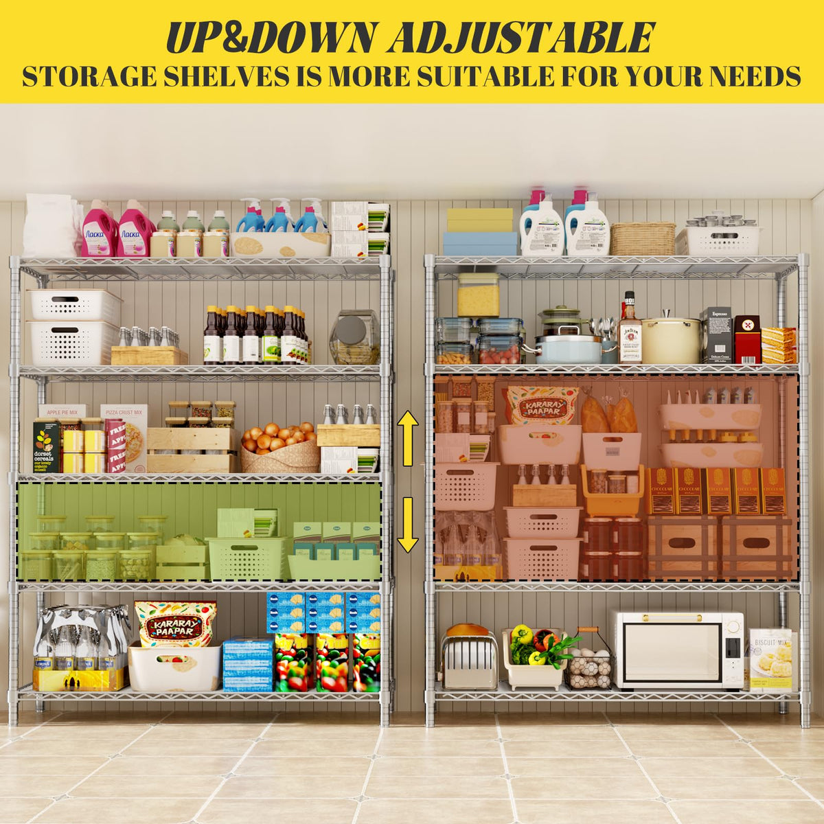 Storage Shelves (4 Count)