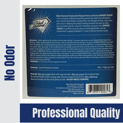 Natural Stone Shower Sealer (128 Fl Oz)