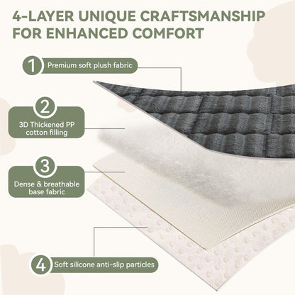 Washable Couch Covers for 3 Cushion Sofa Non Slip Pet Dog Sofa Cover (9 Ounce)