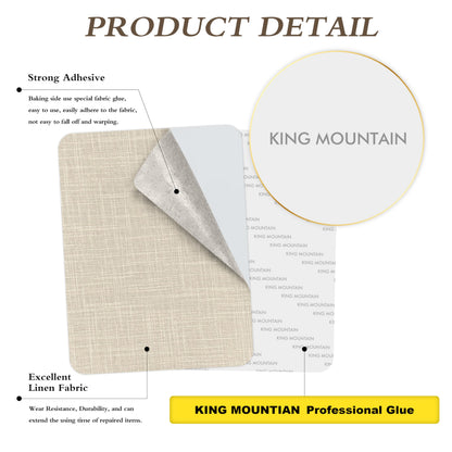 Fine Linen Repair Patches (2 Count)