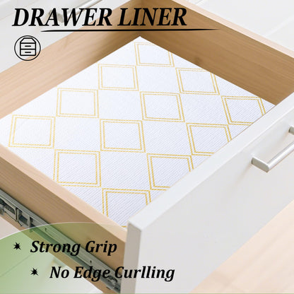 Cabinet Liners for Shelves Waterproof 24 Inch X 20 Ft Shelf Liners for Kitchen Cabinets Non (480 Sq Ft)