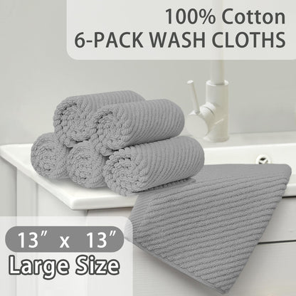 Washcloths 6PC (6 Count)