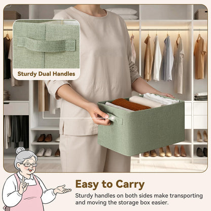 Storage Bins for Closet (2 Count)