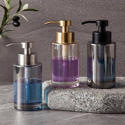 Silver Soap Dispenser
