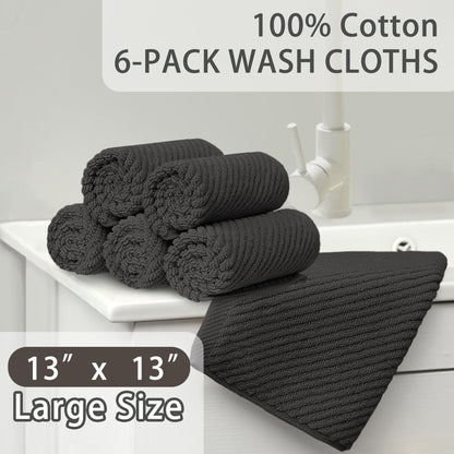 Washcloths 6PC (6 Count)