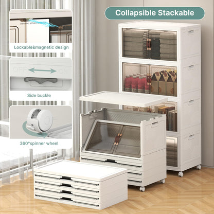 448QT Lockable Storage Bins with Lids