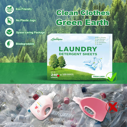 Laundry Detergent Sheet (120 Count)