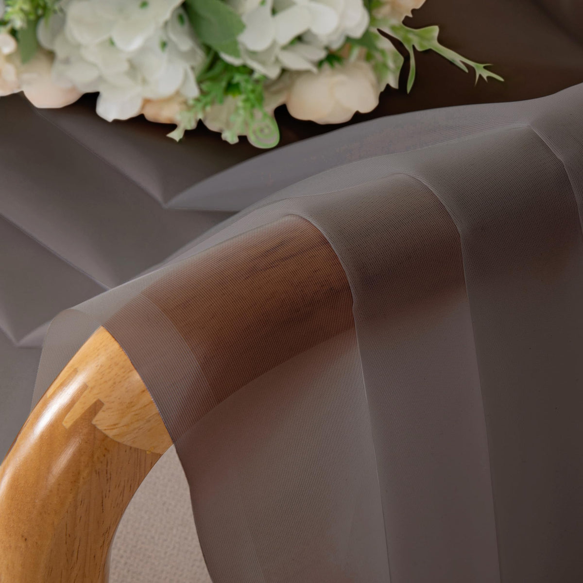 Sheer Curtains 63 Inch Length 2 Panels (2 Count)