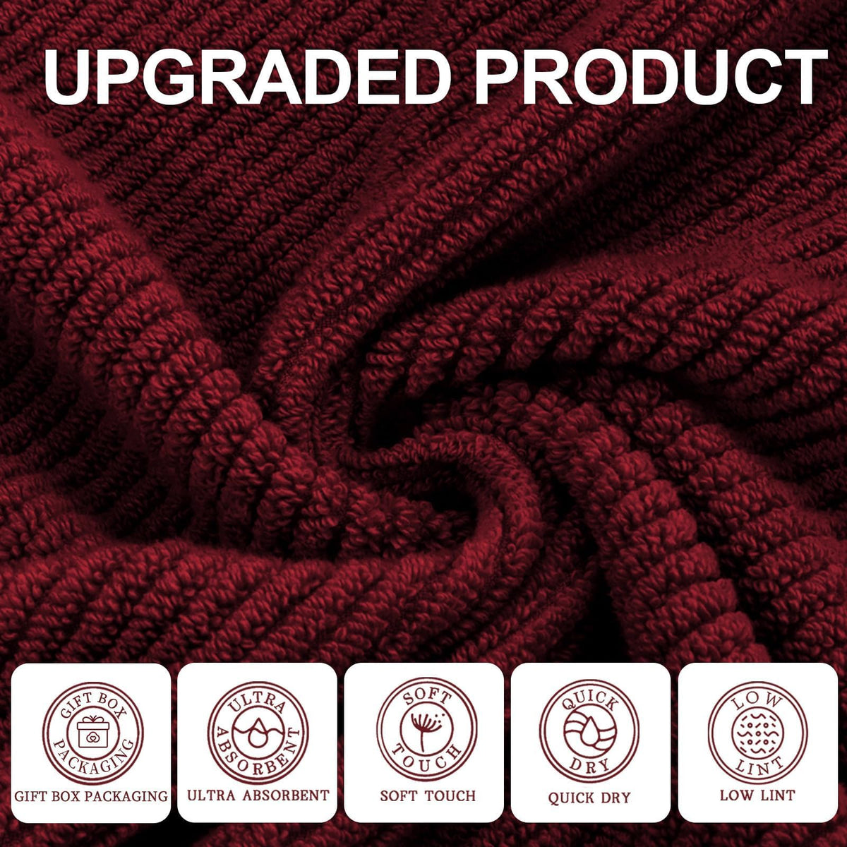 6PC Towel Set (6 Count)