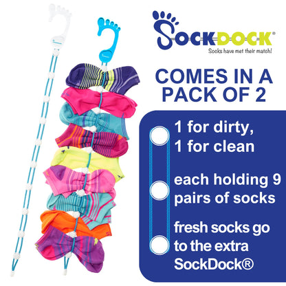 Sock Laundry Solution for Washing Drying & Storing Socks in Pairs