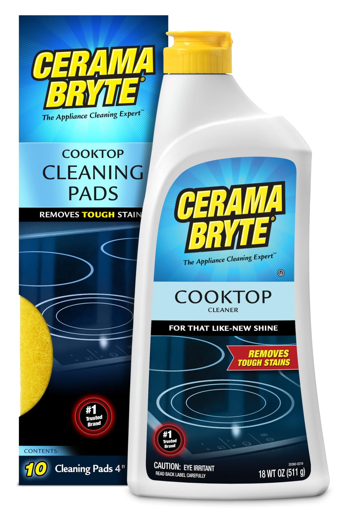 Glass Cooktop Cleaner Bundle (18 Fl Oz)