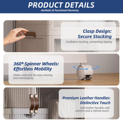 580Qt Stackable Storage Bins