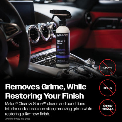 Clean and Shine Interior Car Cleaner and Dressing (16 Fl Oz)