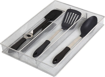 Metal Silverware Organizer for In