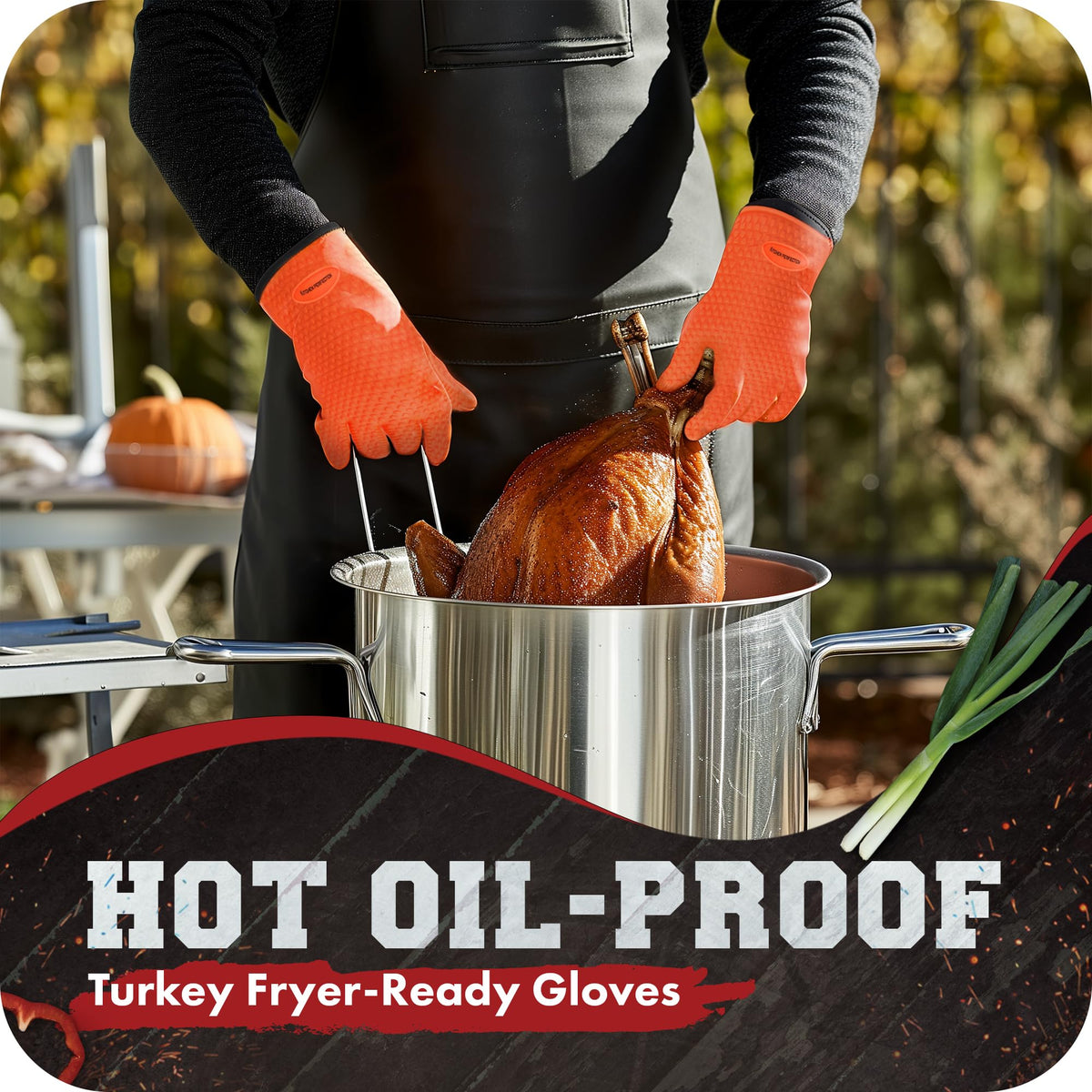 Silicone Smoker BBQ Gloves (2 Count)