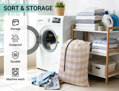 Bulk Travel Laundry Bag (24 Count)