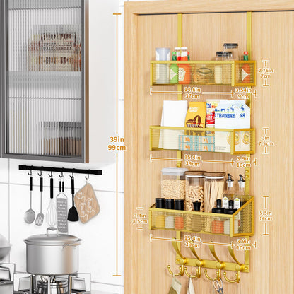 Over The Door Hooks Organizer