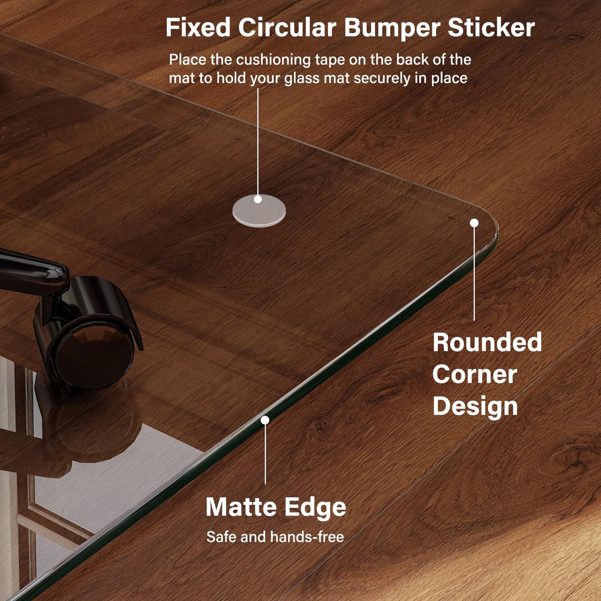 40"X47" Tempered Glass