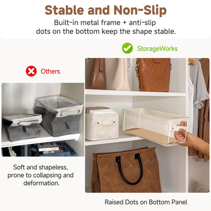 Narrow Storage Bins (2 Count)