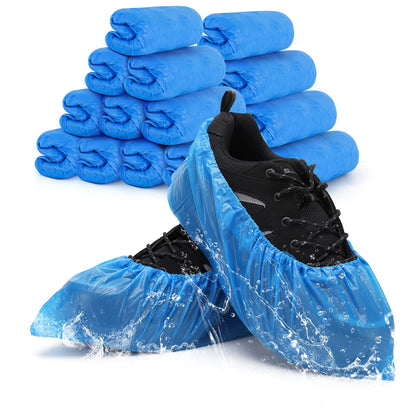 Shoe Covers Disposable Non Slip for Indoors Pack of 200 (200 Count)