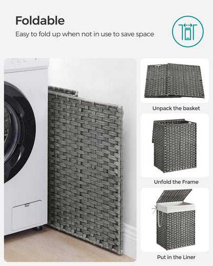 Laundry Hamper with Lid