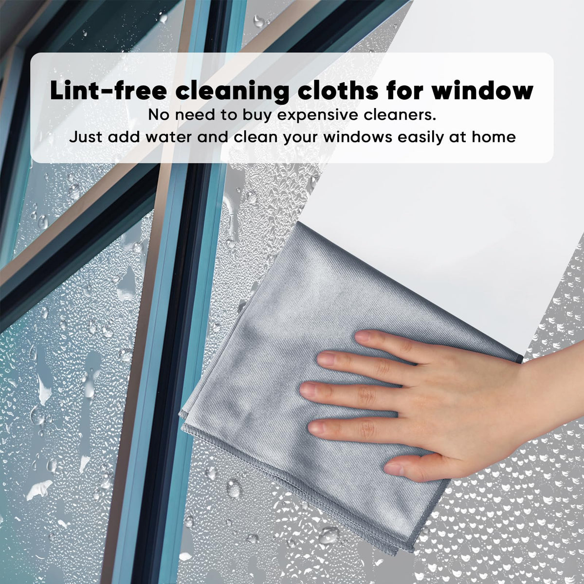 Glass Cleaning Cloths 12PK (12 Count)