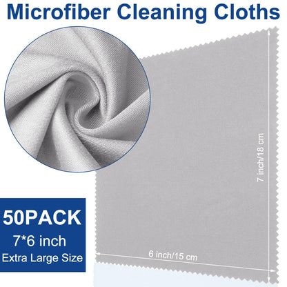 12 Pack Microfiber Cleaning Cloth (12 Count)