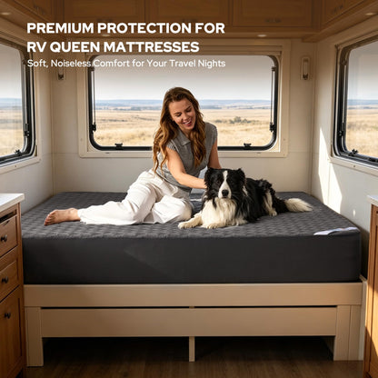 Waterproof RV Queen Size Mattress Protector