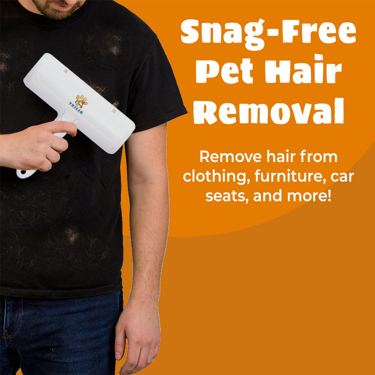 Pet Hair Remover with Fur Collector