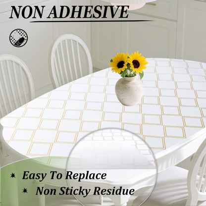 Shelf Liners for Kitchen Cabinets Non (2880 sq inches)