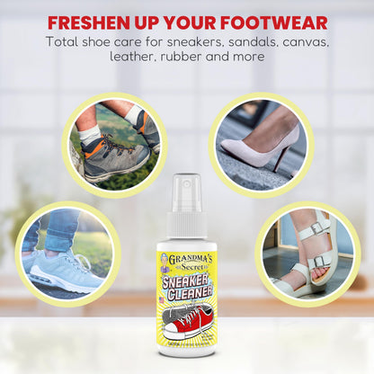 Shoe Cleaner Stain Remover Spray for Rubber (3 Fl Oz)