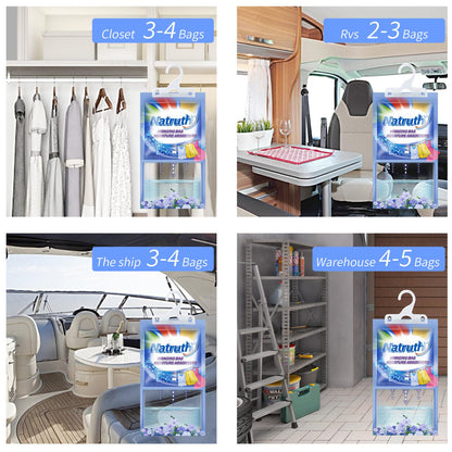 12 PACK Moisture Absorber Bags With Fresh Linen