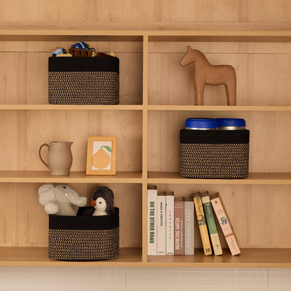 Small Organizing Baskets for Cubes Shelf (3 Count)