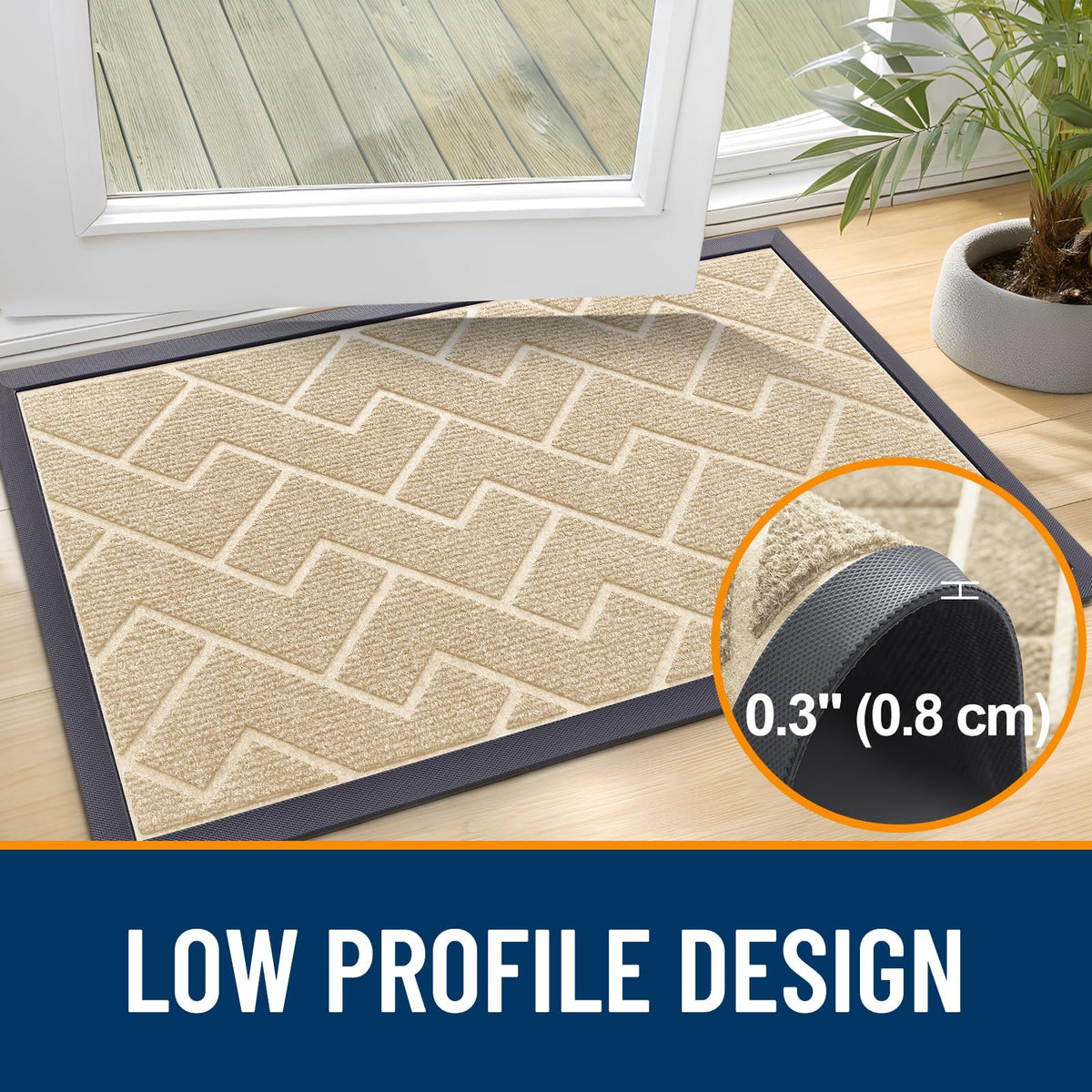 Front Door Mat Outside 47x23