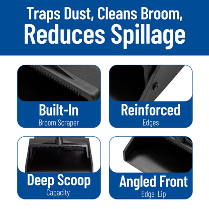 Sparta Upright Dust Pan with 30 Inch Two