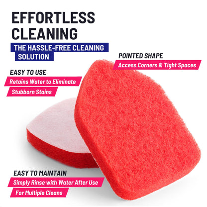 Scrubber Sponge Refill for 3 in 1 Moku Home Shower Scrubber (2 Count)
