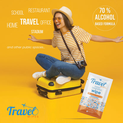 Hand Sanitizing Travel Wipes (30 Count)