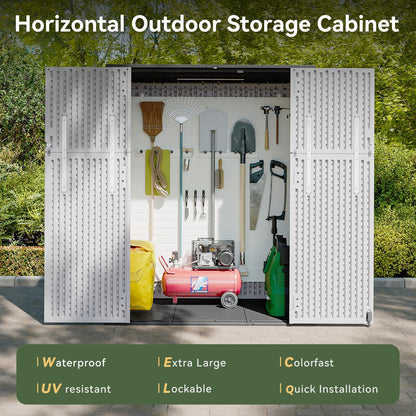 Horizontal Storage Sheds 61 Cu.ft