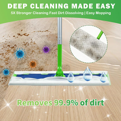 20 Count XL Wet Pads Refills Compatible with Swiffer XL Mop