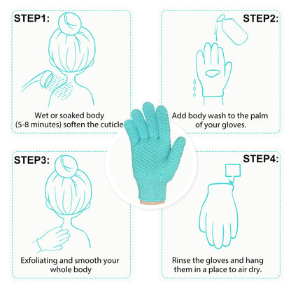 Exfoliating Glove for Shower Bath